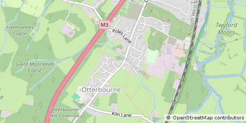 Map of Winchester