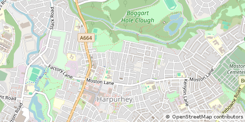 Map of Manchester
