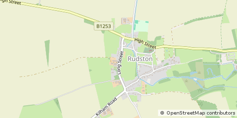 Map of Driffield, East Riding of Yorkshire