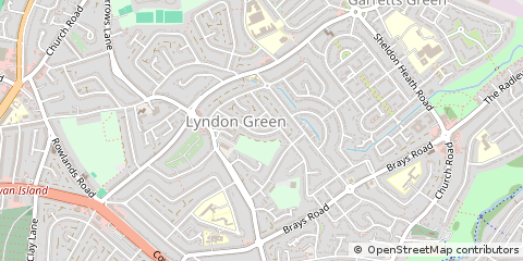 Map of Birmingham