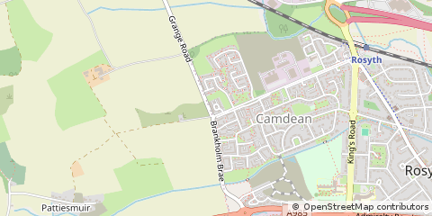 Map of Dunfermline