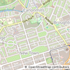 Map of Edinburgh, Midlothian