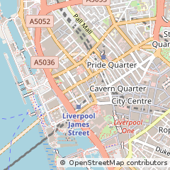 Map of Liverpool