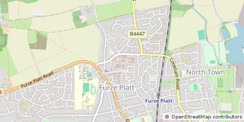 Map of Maidenhead, Berkshire