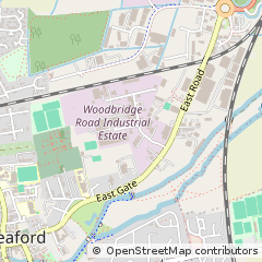 Map of Sleaford, Lincolnshire