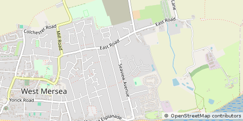Map of Colchester, Essex
