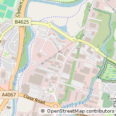 Map of Swansea