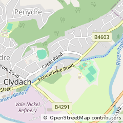 Map of Swansea