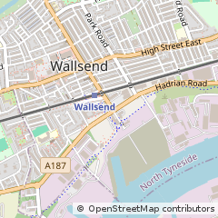 Map of Wallsend