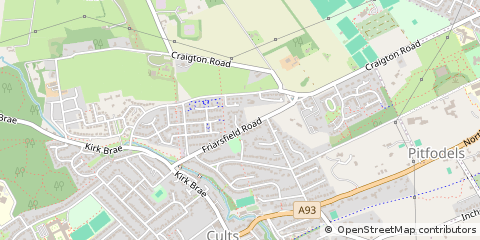 Map of Aberdeen