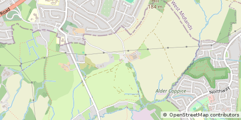 Map of Penn,, NR Wolverhampton
