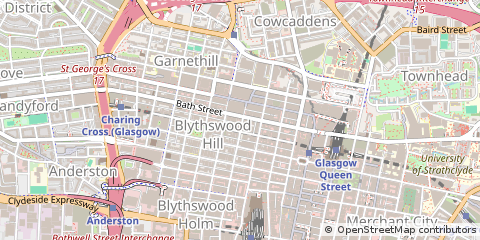Map of Glasgow