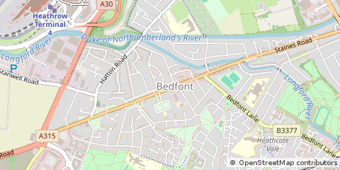 Map of Middlesex