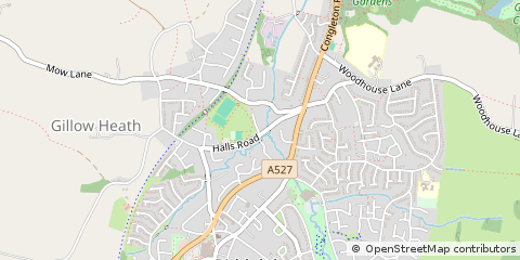 Map of Stoke-on-Trent