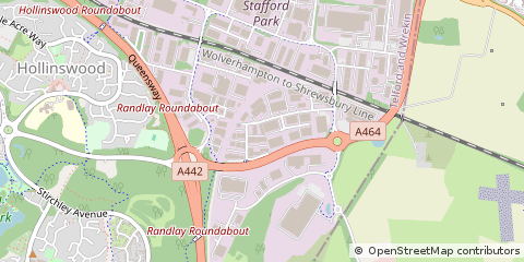 Map of Telford, Shropshire