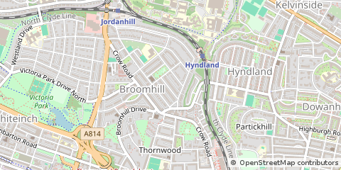 Map of Glasgow