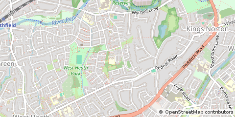 Map of Birmingham