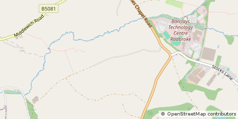 Map of Knutsford