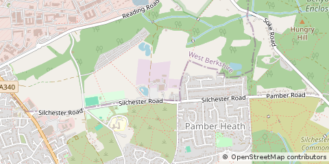 Map of Tadley, Hampshire