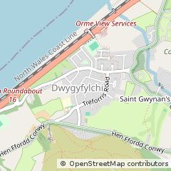 Map of Penmaenmawr