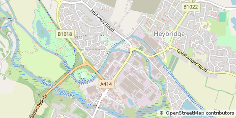 Map of Maldon, Essex