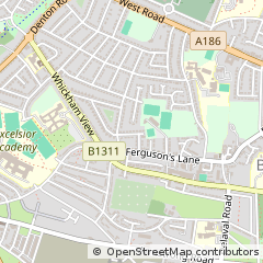 Map of Newcastle Upon Tyne
