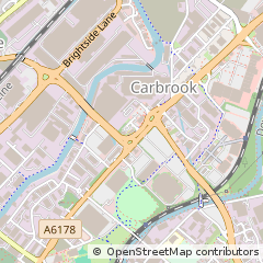 Map of Sheffield