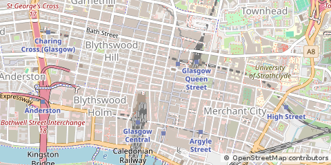 Map of Glasgow