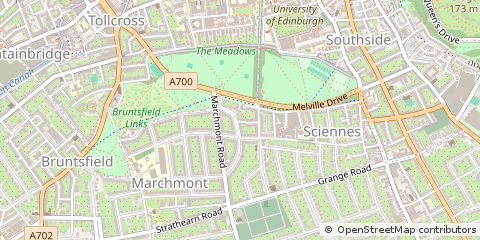 Map of Edinburgh