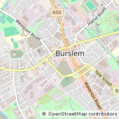 Map of Stoke-on-Trent