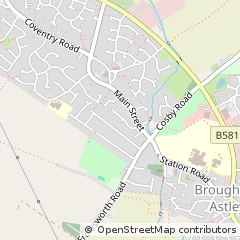 Map of Leicester