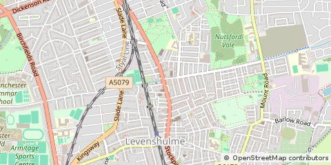 Map of Manchester