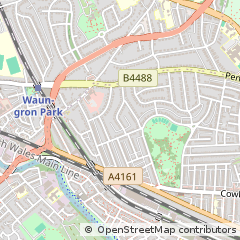 Map of Cardiff