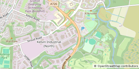 Map of Glasgow