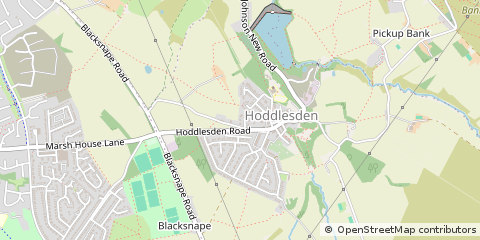 Map of Darwen