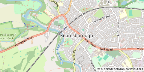 Map of Knaresborough