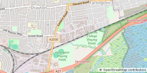 Map of Portsmouth, Hampshire