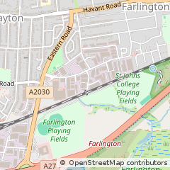 Map of Portsmouth, Hampshire