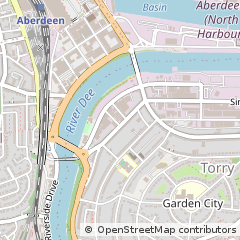 Map of Aberdeen, Aberdeenshire