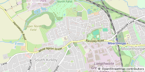 Map of Pontefract