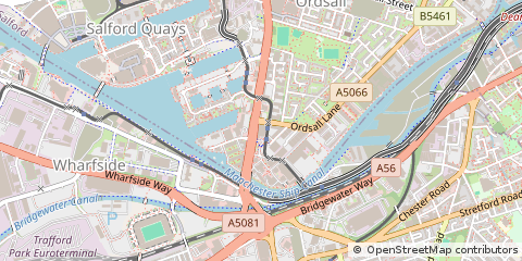 Map of Manchester