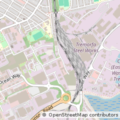 Map of Cardiff