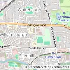 Map of Paisley, Renfrewshire