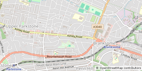 Map of Poole