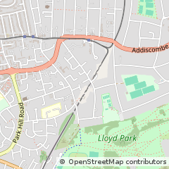 Map of Croydon
