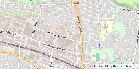 Map of Slough, Berkshire
