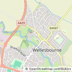 Map of Warwick, Warwickshire