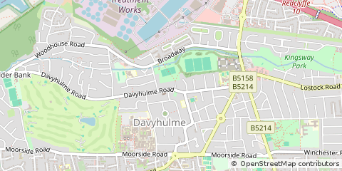 Map of Manchester
