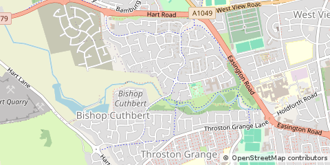 Map of Hartlepool
