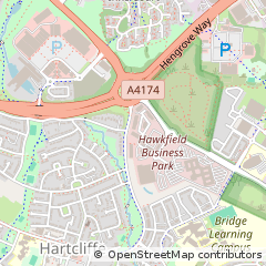 Map of Whitchurch, Bristol